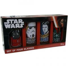 Set 4 pahare - Star Wars - Characters