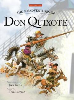 Coperta cărții The Misadventures of Don Quixote