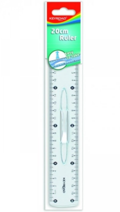 Rigla cu maner, 20 cm