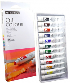 Set 12 culori in ulei Art Rangers