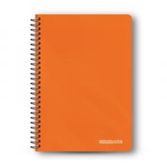 Caiet A4 matematica cu spirala, 80 file (mai multe culori, pret pe bucata)