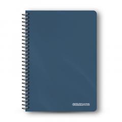 Caiet A4 matematica cu spirala, 80 file (mai multe culori, pret pe bucata)