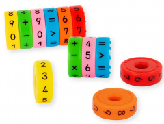 Joc educativ magnetic - Cilindru aritmetic