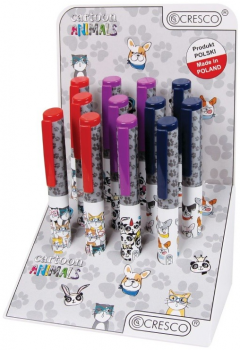 Stilou Cresco Cartoon Animals (mai multe modele, pret pe bucata)
