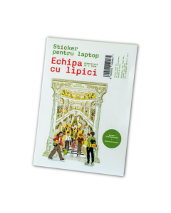 Sticker laptop - Carturesti Carusel - Scara