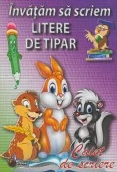 Caiet de scriere - Invatam sa scriem litere de tipar
