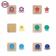 Set 6 stampile colorate pentru profesori - Motivationale