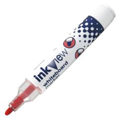 Marker pentru tabla magnetica alba Uni Inkview - Rosu