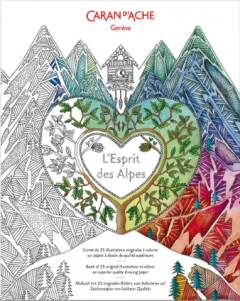 L' Esprit des Alpes - Colouring Book