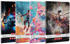 Caiet A5 - Dinamic Premium - Tip II (patru modele - pret pe bucata)