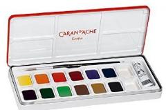 Set 13 culori - Acuarele si guasa - School Line