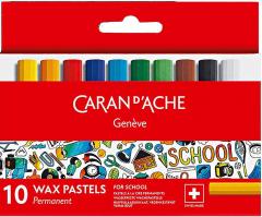 Set 10 creione cerate  - Caran D'Ache - School Line