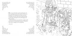The Throne of Glass Colouring Book