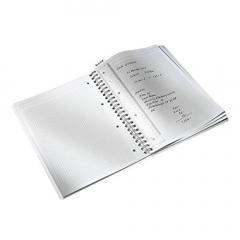 Caiet cu arc A4 - Leitz mov