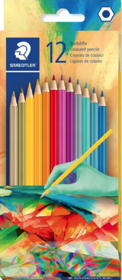 Set 12 creioane colorate 
