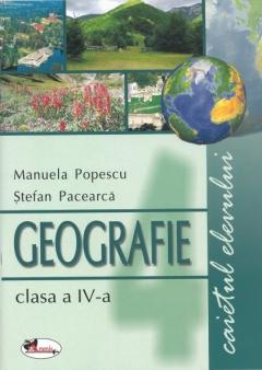 Caietul Elevului - Geografie pentru clasa a IV-a