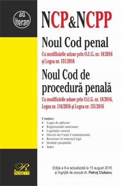 Noul Cod penal & Noul Cod de procedura penala