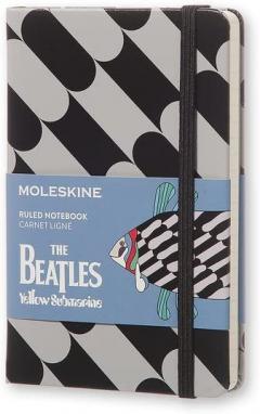 Moleskine The Beatles - Fish - Limited Edition Notebook Pocket Ruled Black
