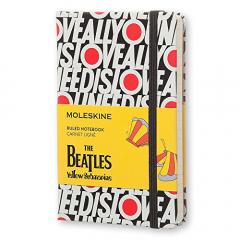 Agenda - Moleskine The Beatles - All You Need Is Love - Limited Edition Notebook Pocket Ruled Black