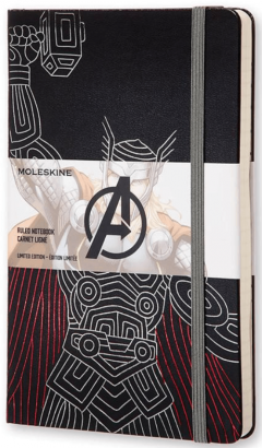 Carnet - The Avengers Limited Edition - Large, Hard Cover, Ruled - Thor 