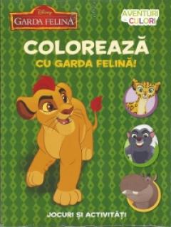 Garda felina. Coloreaza cu garda felina 