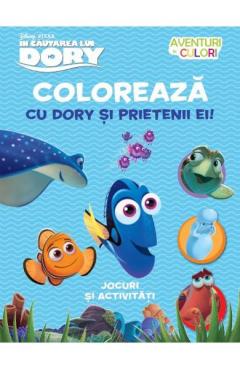 Coloreaza cu Dory si prietenii ei