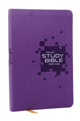 NKJV Study Bible for Kids, Purple Leathersoft: The Premier Study Bible ...