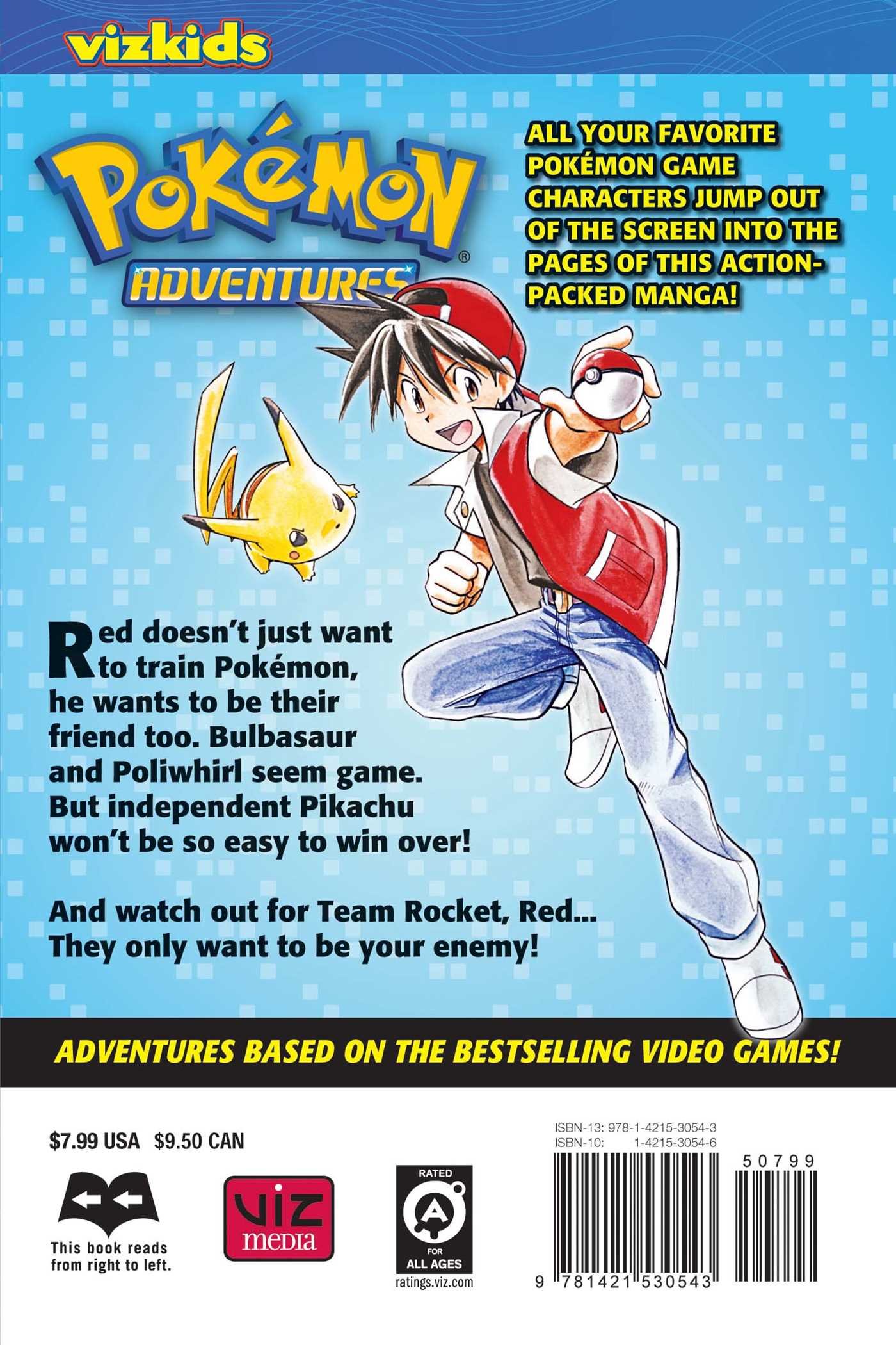 pokemon adventures volume 1 sample