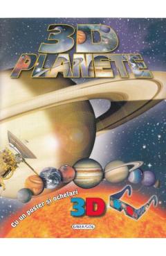 3D Planete (poster + ochelari)