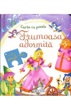 Carte cu puzzle - Frumoasa adormita 