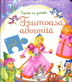 Carte cu puzzle - Frumoasa adormita