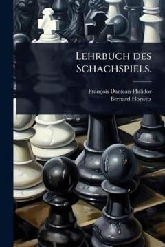 Coperta cărții Lehrbuch des Schachspiels.