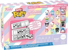 Set 4 frigurine - Pop! Bitty - Hello Kitty And Friends: My Melody, Pochacco, Badtz-Maru & Hello Kitty