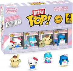 Set 4 figurine Funko Pop! Bitty - Hello Kitty and Friends