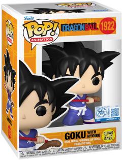Figurina - Pop! Animation - Dragon Ball: Goku with Nyoibo (Glow In The Dark)