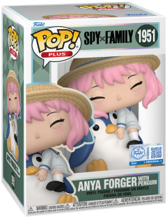 Figurina - Pop! Plus - Spy x Family: Anya Forger with Penguin