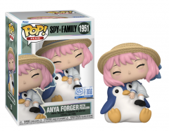 Figurina - Pop! Plus - Spy x Family: Anya Forger with Penguin