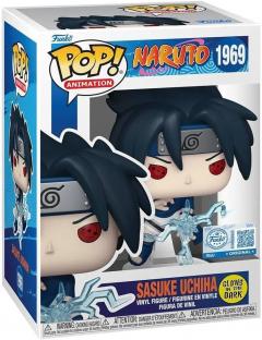 Figurina - Pop! Animation - Naruto: Sasuke Uchiha (Glow in The Dark)