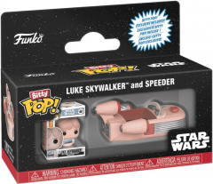 Figurina - Funko Pop! Bitty - Star Wars - Luke Skywalker And Speeder