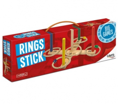 Joc de indemanare cu inele de aruncat la tinta - Cayro Ring Sticks