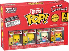 Set 4 figurine - Funko Pop! Bitty - The Simpsons 