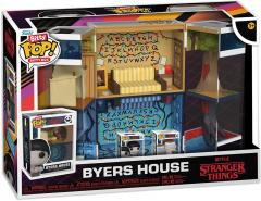 Figurina - Funko Pop! Bitty - Stranger Things - Byers House - Eleven with Goggles and Upside Down Will