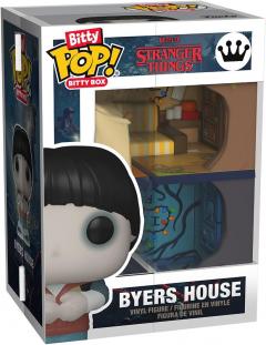 Figurina - Funko Pop! Bitty - Stranger Things - Byers House - Eleven with Goggles and Upside Down Will