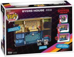 Figurina - Funko Pop! Bitty - Stranger Things - Byers House - Eleven with Goggles and Upside Down Will