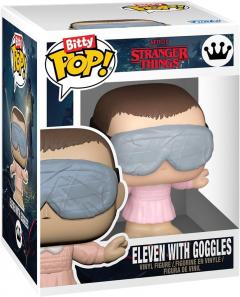 Figurina - Funko Pop! Bitty - Stranger Things - Byers House - Eleven with Goggles and Upside Down Will