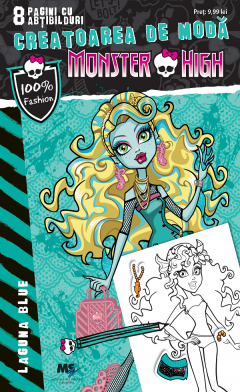 Monster High – Creatoarea de moda Nr.5 - Laguna Blue 