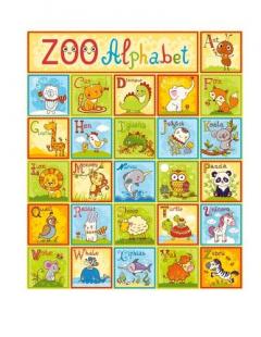 Color The Alphabet: A Children's Coloring Book of Fun Alphabet Letters for Ages 3 Years Old and up