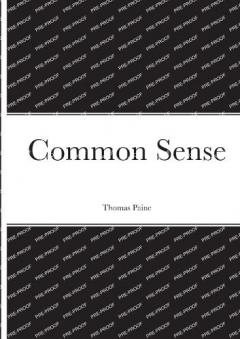 Coperta cărții Common Sense