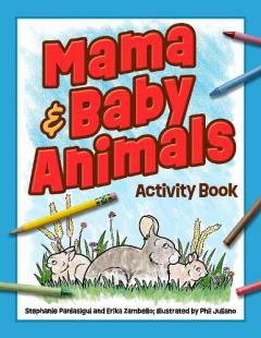 Coperta cărții Mama & Baby Animals Activity Book