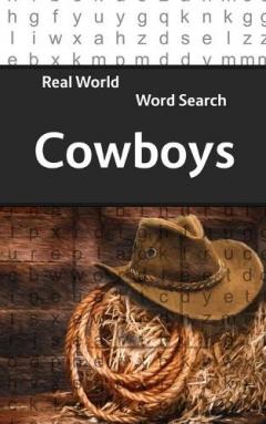 Real World Word Search: Cowboys